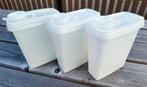 3x Tupperware strooibak - Opslag met sluitdop, Ophalen of Verzenden, Zo goed als nieuw, Overige typen
