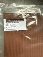 Muurplaat styrofoam rood baksteen H0, Overige merken, Gelijkstroom of Wisselstroom, Brug, Tunnel of Gebouw, Nieuw