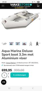 Aqua Marina Sportboot 3.3m - Aluminium Vloer, Watersport en Boten, Rubberboten, Aluminium, Gebruikt, Overige brandstoffen, Minder dan 70 pk