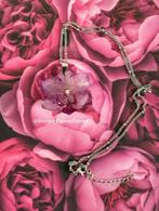 Echte orchidee hanger + ketting Handgemaakt met liefde Kado, Ophalen, Nieuw, Overige materialen, Verstelbaar