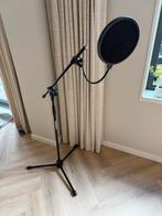 Innox IVA 12 microfoonstatief + popfilter, Ophalen, Zo goed als nieuw, Studiomicrofoon