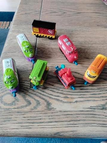 7 treintjes en rails  samen 7,00 beschikbaar voor biedingen