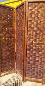 Vintage/Gevlochten/Riet/Kamerscherm/Roomdivider, Huis en Inrichting, Woonaccessoires | Kamerschermen, Ophalen, Kamerscherm, Kamer