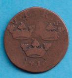 (KE145) Zweden 1 öre 1719, Verzenden, Overige landen, Losse munt