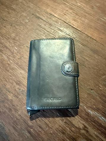 Te koop: Secrid slim wallet (vintage grey) beschikbaar voor biedingen
