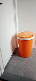 Vintage emmer vuilnisbak , lampen, barkrukken antiek, Huis en Inrichting, Ophalen of Verzenden, Zo goed als nieuw, Kunststof