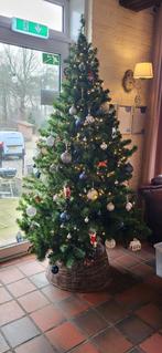 Kunst kerstboom 2.20m met lampjes, Diversen, Kerst, Ophalen
