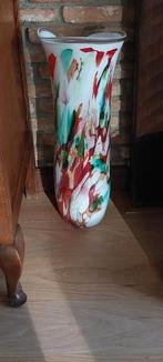 Fidrio vaas, kleurrijk., Huis en Inrichting, Woonaccessoires | Vazen, Ophalen, Overige kleuren, 50 tot 75 cm, Nieuw