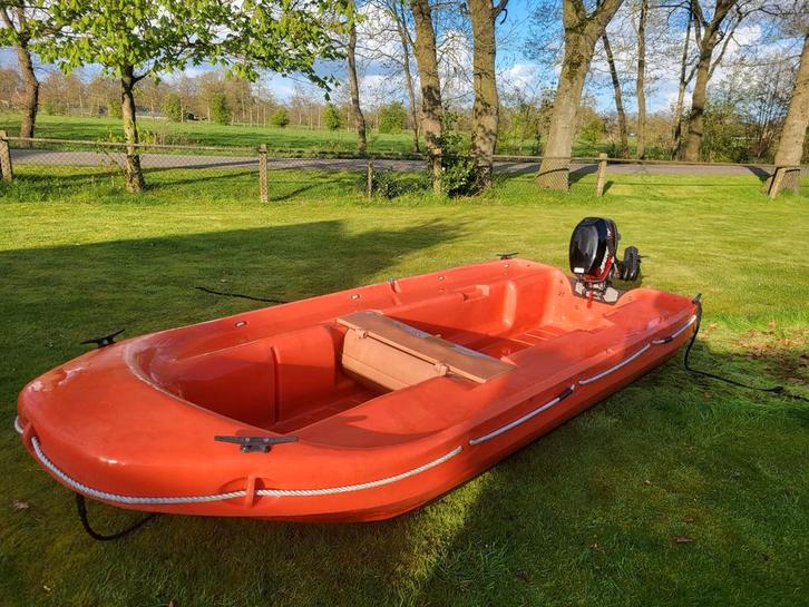 Complete set: Boot (Fun Yak/Whaly) motor en toebehoren, Watersport en Boten, Overige Watersport en Boten, Gebruikt, Ophalen