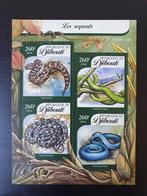 Djibouti 2016 Slangen Michel vel 844-847 postfris, Verzenden, Postfris, Dier of Natuur