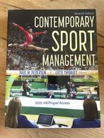 Contemporary Sport Management, Ophalen of Verzenden, Zo goed als nieuw, HBO, Pedersen, Thibault