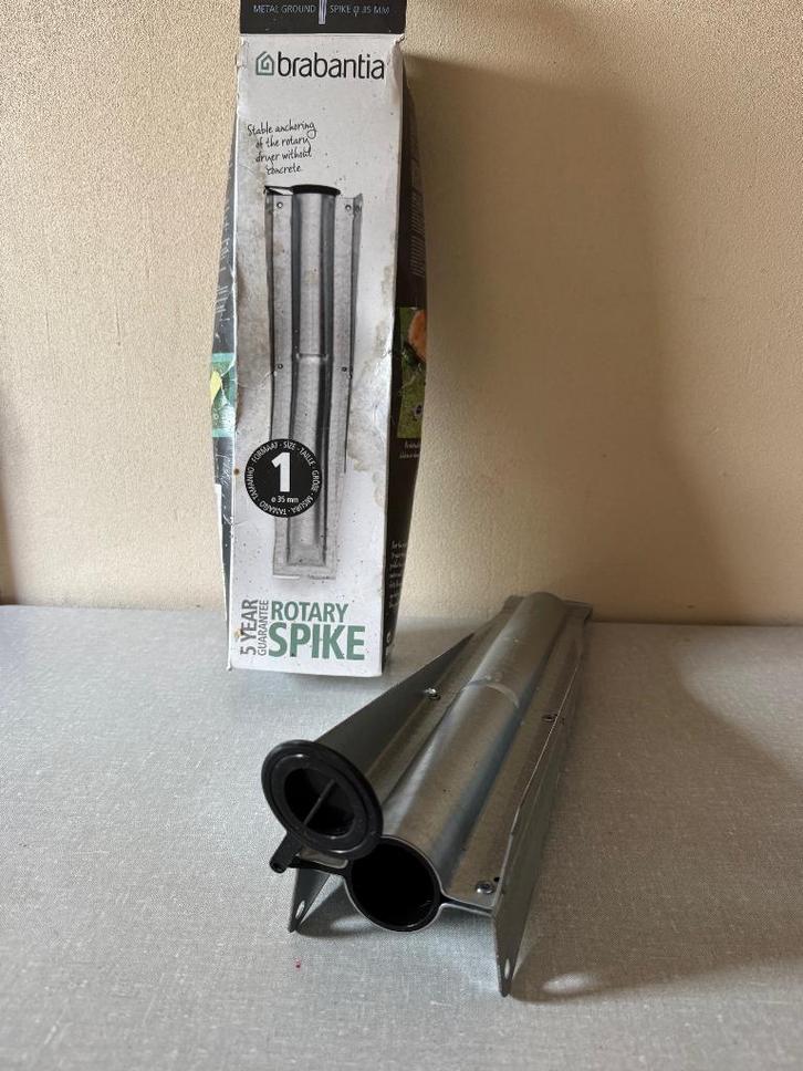 NIEUW Grondanker voor droogmolen in tuin Rotary SPIKE 35 MM, Tuin en Terras, Droogmolens en Wasrekken, Nieuw, Droogmolen, Ophalen of Verzenden