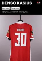Matchworn & Gesigneerd Denso Kasius Shirt - AZ vs Slovan, Maat L, Ophalen of Verzenden, Nieuw, Shirt