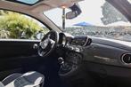 Fiat 500 0.9 TwinAir Lounge | Cabrio | Uconnect navigatie |, Voorwielaandrijving, Gebruikt, Leder en Stof, 905 kg