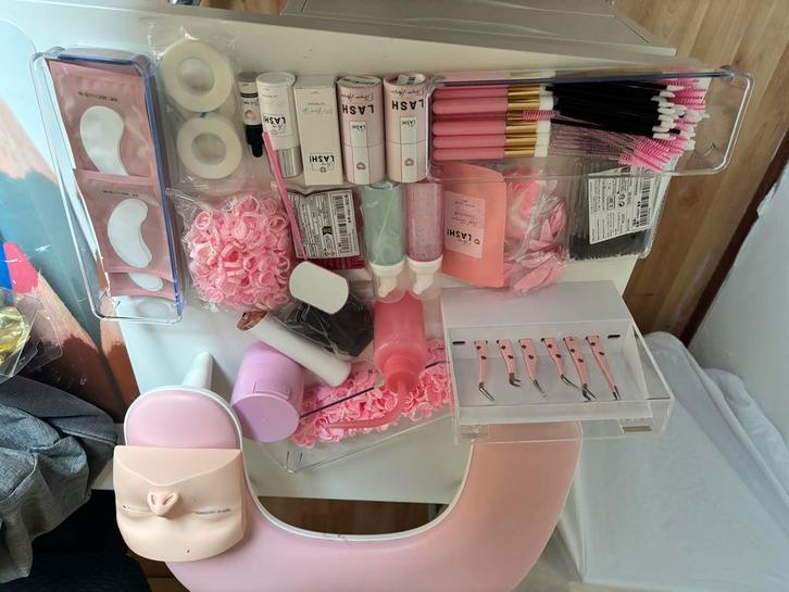 Complete Wimperextensions Set - Nieuw!, Sieraden, Tassen en Uiterlijk, Uiterlijk | Cosmetica en Make-up, Nieuw, Toebehoren, Ogen