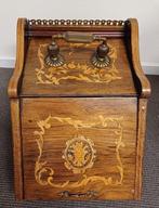 Antieke kolenbak voor open haard - ca. 1890, Antiek en Kunst, Ophalen of Verzenden