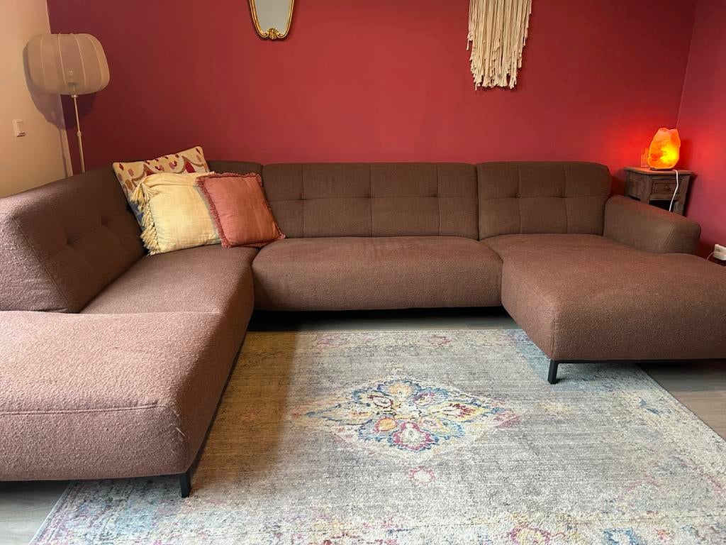 Inhouse Morita Hoekbank - 1 jaar oud, z.g.a.n., Ophalen, Minder dan 75 cm, Hoekbank, 300 cm of meer