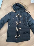 Warme winterjas - Heren M/L - Donkerblauw, Ophalen, Gedragen, Maat 42/44 (L), Blauw