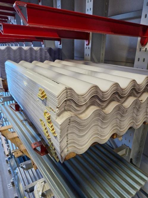 lichtdoorlatende golfplaten polycarbonaat opaal 1mm dik, Doe-het-zelf en Verbouw, Dakpannen en Dakbedekking, Nieuw, Golfplaat