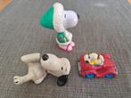 3 oude Snoopy figuurtjes, Ophalen of Verzenden, Gebruikt