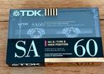 Cassette bandje TDK SA 60, Ophalen of Verzenden, Overige merken