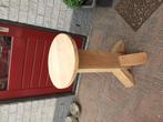 Handgemaakt bijzet tafeltje, Ophalen, Nieuw, Hout, 60 cm of meer