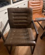 Gratis! Eetkamerstoelen, Huis en Inrichting, Stoelen, Ophalen, Gebruikt, Overige kleuren, Metaal