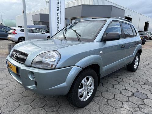 Hyundai Tucson 2.0i Dynamic Executive (bj 2008), Auto diversen, Schadeauto's, Hyundai, Handgeschakeld, Benzine, MPV, Zilver of Grijs