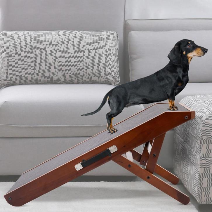 Hondenloopplank voor bank-Opvouwbaar - 60% KORTING!, Dieren en Toebehoren, Honden-accessoires, Zo goed als nieuw, Verzenden