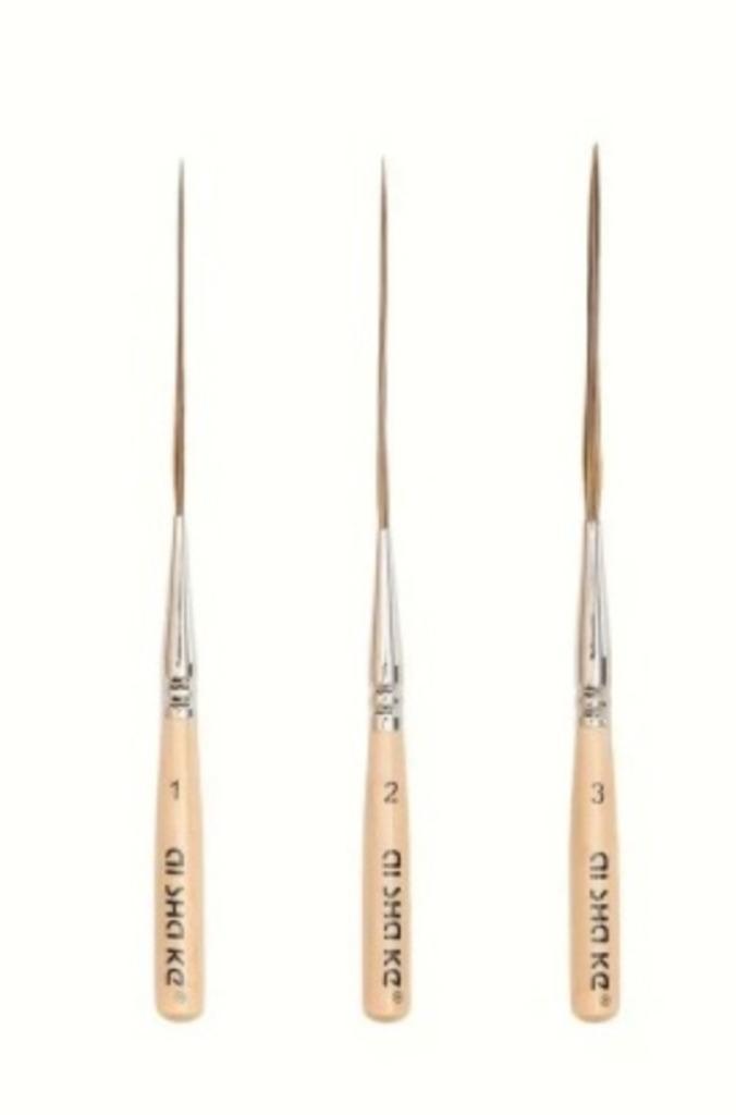 Lange sleper penselen., Hobby en Vrije tijd, Schilderen, Nieuw, Ophalen of Verzenden