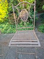 Tuinstoeltjes, Tuin en Terras, Ophalen, Gebruikt, Metaal