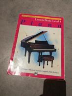 Alfred's basic piano library lesboek niveau 4, Muziek en Instrumenten, Bladmuziek, Klassiek, Les of Cursus, Ophalen of Verzenden