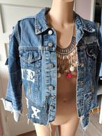 Stoer boho Ibiza jeans jack m spijkerjas waisted look, Kleding | Dames, Jasjes, Kostuums en Pakken, Jasje, Blauw, Maat 38/40 (M)