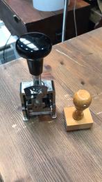 Oude stempels, Ophalen of Verzenden, Zo goed als nieuw, Houten stempel