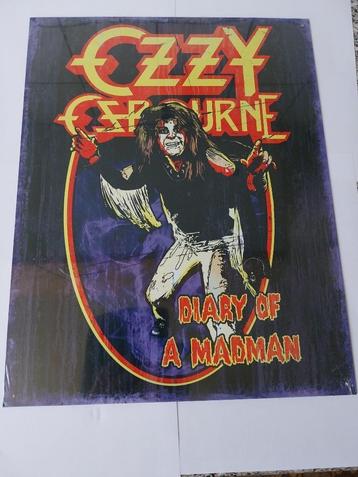 METALEN BORD  OZZY OSBOURNE beschikbaar voor biedingen