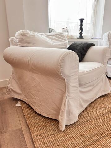 IKEA Ektorp Fauteuil - Witte Hoes - afbeelding 5