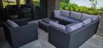 loungeset, Tuin en Terras, Tuinsets en Loungesets, Ophalen, Kunststof, Gebruikt, 6 zitplaatsen
