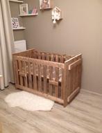 Zelfgemaakt grenen ledikant 60x120, Ophalen, Gebruikt, Ledikant