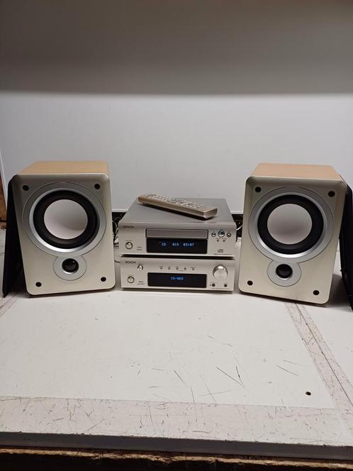 Denon topset / 228, Audio, Tv en Foto, Stereo-sets, Zo goed als nieuw, Cd-speler, Tuner of Radio, Speakers, Denon, Microset, Losse componenten