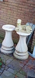 tuin decoratie zuil potten steen, Tuin en Terras, Ophalen, Gebruikt