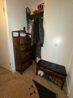 Prachtige schoeenkast , bankje (opslag ruimte) en kapstok!, Ophalen of Verzenden