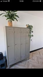 Grijze industriële lockerkast 180x123x50, Huis en Inrichting, Kasten | Lockerkasten, Ophalen, Gebruikt