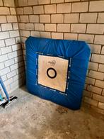 Nijha turn trampoline, Sport en Fitness, Ophalen, Gebruikt, Maat 36 t/m 42, Blauw