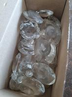 Kroonluchter blits chroom met kristallen, Ophalen, Gebruikt, Metaal, Chic