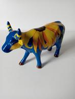 Cow parade koe Udderly Sunflowers keramiek nieuw 16x6x10, Ophalen of Verzenden