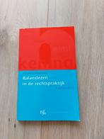 P.R. de Geus - Balanslezen in de rechtspraktijk, Sociale wetenschap, Ophalen of Verzenden, Zo goed als nieuw, P.R. de Geus; J. Scholten