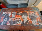 Beatles grote DELL poster 1964, Gebruikt, Ophalen of Verzenden, Rechthoekig Staand, Muziek