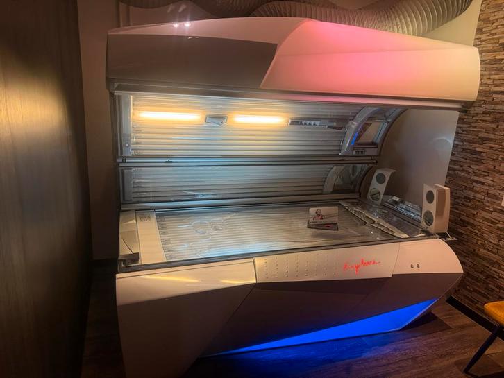 Ergoline Sun Angel Zonnebank - Professioneel Gebruik, Witgoed en Apparatuur, Zonnebanken en Gezichtsbruiners, Gebruikt, Zonnebank dubbelzijdig