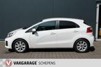 Kia Rio 1.2 CVVT DynamicLine | Navi | Camera | Cruise, Stof, Gebruikt, 4 cilinders, Wit