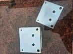 IJZEREN BEVESTIGINGS PLATEN 19 STUKS, Doe-het-zelf en Verbouw, Ophalen of Verzenden, Zo goed als nieuw